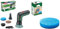 Bosch 6033 Akku Reinigungsbürste UniversalBrush + Bosch kratzfreies Mikrofaserpad(3 Stück enthalten, im Karton)