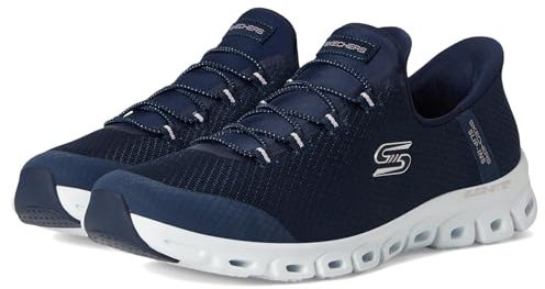 Skechers Damen Glide-Step-Pursuit Hands Free Slip-ins Sneaker, Marineblau, 38 EU