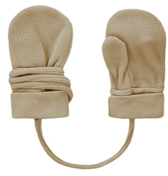 maximo MINI-Fausthandschuhe, Daumen Fleece, Jerseybund