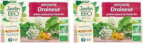 Jardin BiO étic - Infusion Draineur - bio - Thé, infusion et jus - Certifié AB - Sachet de 30g (Lot de 2)