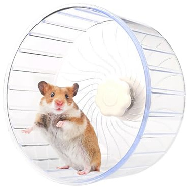 Ruota Per Criceti | Girevole Tranquillo A Doppio Cuscinetto,Ruota Da Corsa Per Gerbilli E Animali Piccoli | Per Topi Criceti Siriani Nano Per Gabbia