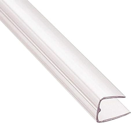 Pack 6 Perfiles en Forma de U - Ideal para Cierre de Placas y Planchas de Policarbonato Celular - Material Ligero - Espesor 4/6 mm - IRONLUX