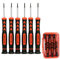 Schraubendreher Set, KECRULV 6 in 1 Präzisions Mikro Profi-Schraubenzieher Reparaturwerkzeug-Kit, Feinmechaniker Werkzeug für Phone/Computer/Brille/Uhr/Klingel/Klappmesser