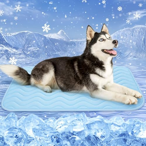 BaoDan Tapis Rafraichissant Chien,150x100cm Tapis Rafraichissant pour Chien