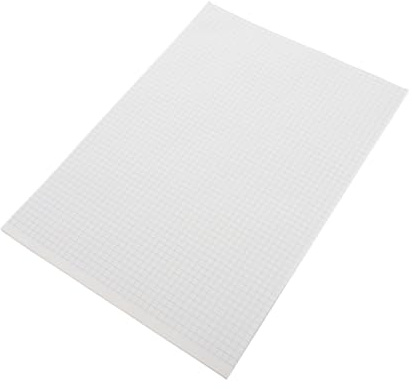 HIAKDOFT Bloc De Papier Millimétré A4 40 Feuilles Épaisses Papier Quadrillé Résistant Cahier De Calcul Scolaire Adapté Aux Élèves Usage Multifonction