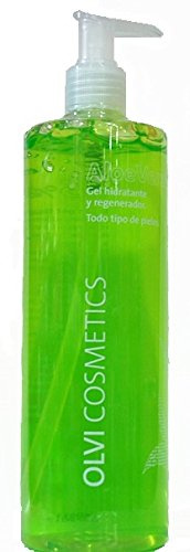Gel Aloe Vera 99% con Urea y Alantoina 500ml - Ideal Postdepilacion.