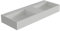 Wandwaschbecken aus Mineralguss TWG231 - Weiß matt - Breite wählbar, Waschbeckenbreite:122 cm