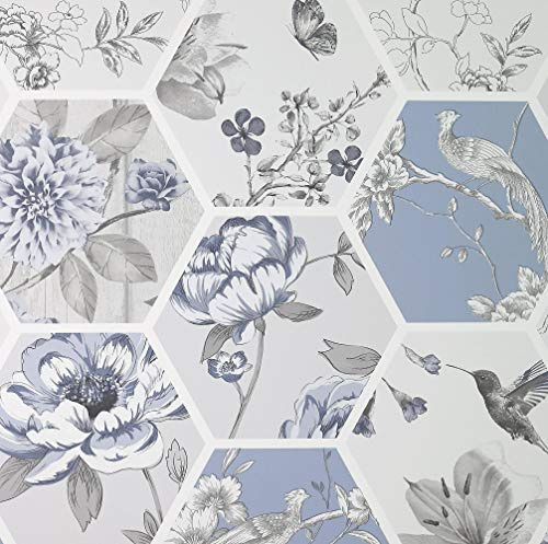Arthouse Chinoise Decoupage Blue 908903