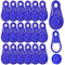 20 Stück Planengreifer, bewegliche Baldachin-Clips für Outdoor-Camping, Zelt, Markise, Banner, Abdeckung, Schwimmbadabdeckungen, Kunststoff-Planenhalter-Clips, Blau