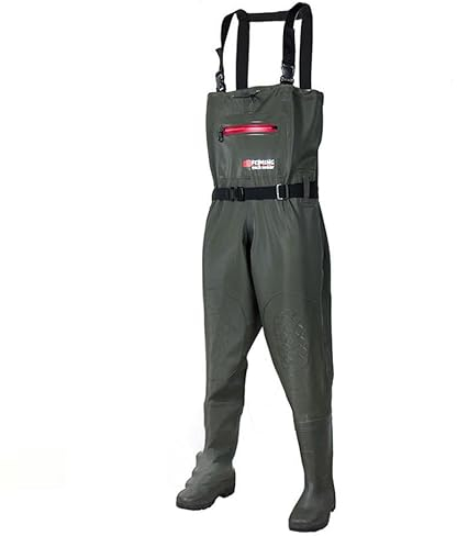 Luminexia Fishing Waders,Fishing Chest Waders With Boots Mens Womens Hunting Bootfoot Waterproof PVC With Wading Belt