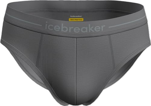 icebreaker Merino Anatomica Brief-Men's Underwear - Jet Heather - Medium