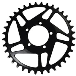 Motor Sprocket - 32T/34T/36T/38T Steel Chainring for Bafang BBSHD, BBS03, G320, M615, M625 1000W Fat E-Bike - Heavy Duty Tooth Disc Replacement(36T)