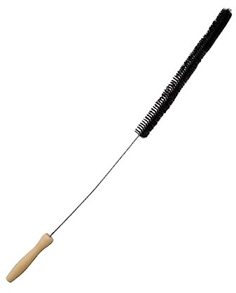 SOLUSTRE Cepillo Flexible Para Limpieza De Ventilación De Secadora y Coils De Refrigerador Herramienta De Limpieza De Tuberías Para Eliminar Pelusa y Suciedad Angostos