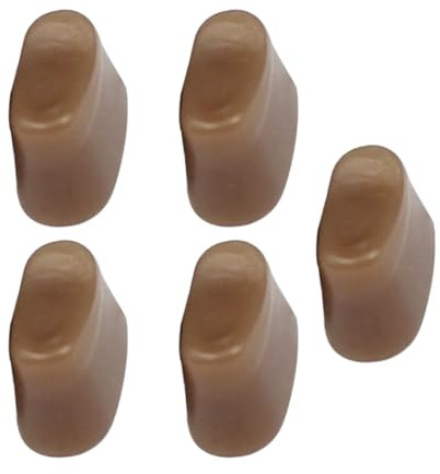 Ciieeo 5 Piezas Almohadillas Silenciadoras para Flauta Bloques de Goma Pequeños para Silenciar Flauta Accesorios de Amortiguación Suaves y Compactos para Práctica y Competición