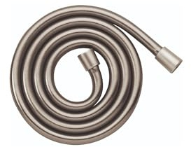 hansgrohe Techniflex Handheld Shower Replacement Shower Hose 63-inch Easy Install Modern Shower Hose in Brushed Nickel, 28276823