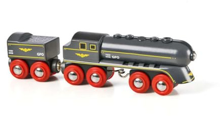 Brio World - Vaporiera Veloce | Accessorio Pista Trenino | Trenino Albero Di Natale | Per Bambini Dai 3 Anni In Su | Compatibile Con Tutti I Prodotti Brio | Regalo Bambini 3 Anni