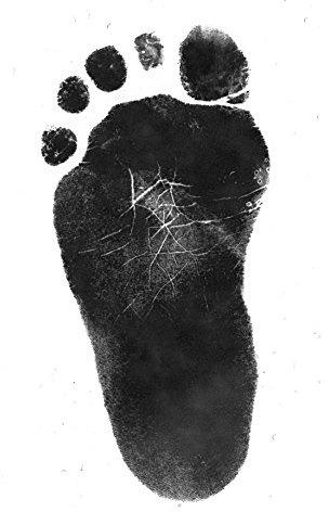 Juego de impresión mágico para bebés – 14 x 20,5 cm (aprox. A5) – sin pintura, directamente sobre papel recubierto – de Baby's 1st Step (pequeño)