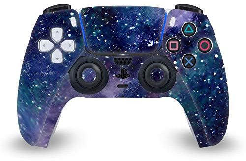 Head Case Designs Officially Licensed Cosmo18 Milky Way Art Mix Vinyl Faceplate Sticker Gaming Skin Decal Cover Compatible With Sony PlayStation 5 PS5 DualSense Controller