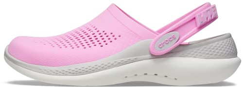 Crocs Literide 360 Clog, Zuecos Unisex adulto, Taffy Rosa, 42/43 EU