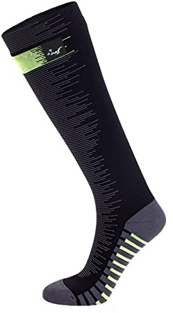 OTTERSHELL Calze impermeabili per uomini e donne, 100% impermeabili. (IT, Numero, 43, 46, Regular, Tall, Nero - Long)