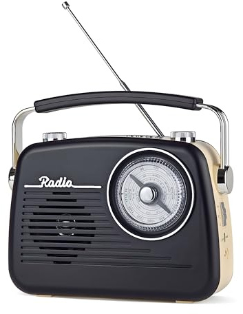 Portable Radio AM FM Shortwave Vintage Radio Retro Great Reception Receiver