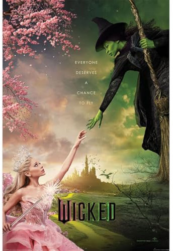 Pyramid International Wicked (A Chance To Fly) Maxi Poster – Premium Quality 61cm x 91cm Wall Art for Bedroom, Office or Dorm – Great Gift for Fans & Collectors