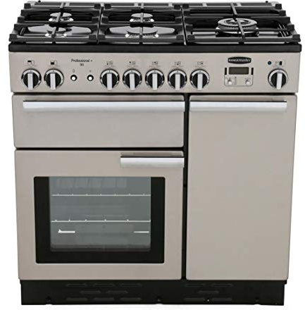 Rangemaster Professional Plus 90cm Gas Range Cooker - Stainless Steel