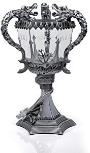 Harry Potter Triwizard Cup Battery Operated Mood Light | 13-Inch Tall LED Lamp