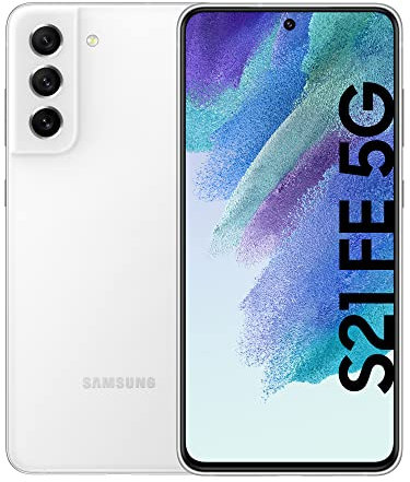 Samsung Galaxy S21 FE 5G 128GB White Unlocked (Renewed)