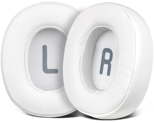 SOULWIT Ersatz Ohrpolster für JBL Tune 700BT, 710BT, 720BT, 750BTNC, 760NC, 770NC Wireless Over-Ear Kopfhörer, Ersatzpolster mit weicherem Proteinleder, Geräuschisolierungsschaum