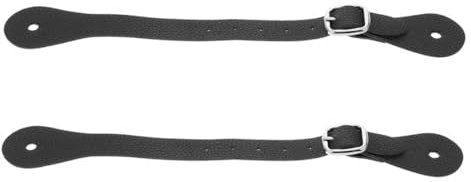 BESPORTBLE 2stücke Reitsportbedarf Verstellbare Riemen Sporenriemen Motorradstiefelriemen Herren-sporenriemen Reitsport-pferdespornriemen Einzelne Für Pferde Und Reiter