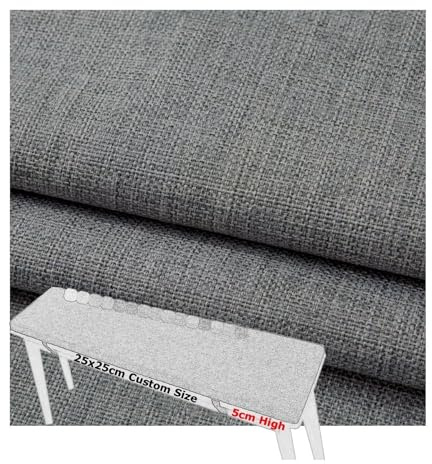 Anpassade Kuddfodral Kuddöverdrag Soffkuddar Linne Bänkdynöverdrag För Utomhus Inomhus Med Dragkedja Och Halkfri Botten Sittdynor Avtagbart Tvättbart Utomhusbänk(75x60 cm)