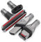 Bürsten-Set 4-teilig ersetzt 918508-01 18507-04 914361-01 für Dyson DC05 DC07 DC08 DC08 TS DC11 DC14 DC15 DC16 DC16 Animal Pro DC16 Issey Miyake DC16 Issey Miyake + DC18 DC19 DC19 T2 DC20 DC21 DC22