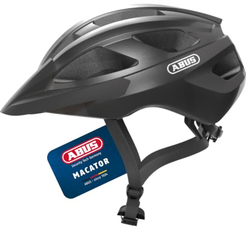 ABUS Macator road bike helmet - sporty bike helmet for beginners - also for pigtail wearers - for men and women