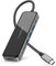 LENTION Hub USB C con 100 W Power Delivery, 4 K HDMI, USB 3.0 e dati di tipo C, compatibile con MacBook Pro, New Mac Air/Surface, Chromebook, più, adattatore driver stabile (CB-CE35, nero)
