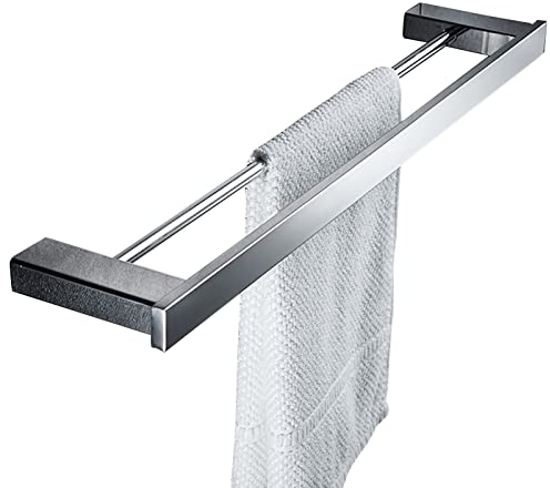 NAMUlA Handtuchhalter, Silber, Edelstahl, 80 cm, Wandmontage, Home/Bath