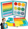 Ycaaeo Mathematik Ressourcen,Magnetische Bruchrechnen Material,Magnetischer Bruchscheiben-Demonstrator,Magnetisches Buch Bruchteil Puzzle für Kinder,Mathe Grundschule Material,Ab 7 Jahre