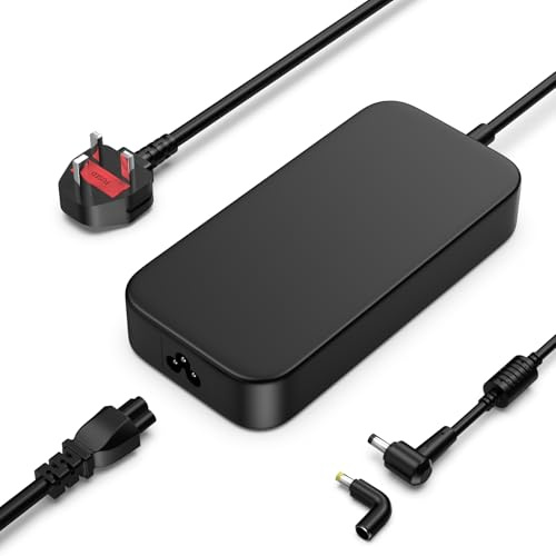 MAXPOR 180W Charger compatible with ASUS TUF Gaming A15 A17 F15 F17 FX505G FX505GT FX505D FX505DT FX505DU Rog Zephyrus G15 G14 GA502 GA503 GA401 GA502DU GA502D GA502 GA502IU ADP-180TB H Power Adapter