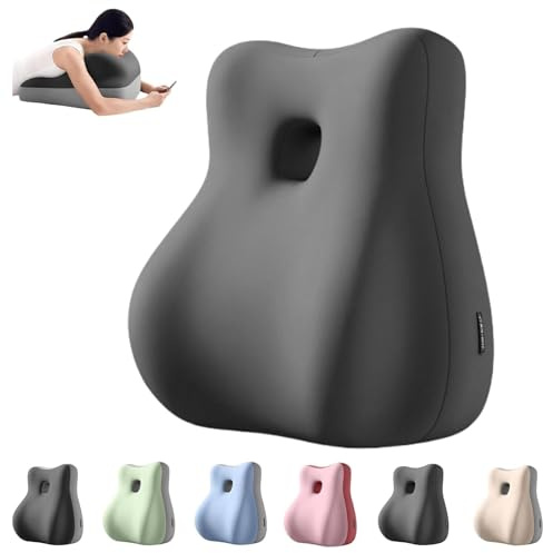 Cojín de glúteos para parejas, cojín de glúteos para mujeres embarazadas, diseño resistente, ideal para sentarse y acostarse, almohada de cuña de espuma viscoelástica, se recupera después del impacto