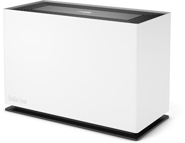 Stadler Form humidificateur Noah Pro, très grandes pièces jusqu’à 200 m² | Très forte puissance, économe en énergie, 4 niveaux et mode turbo, hygrostat, WiFi, App, pour la chambre, blanc