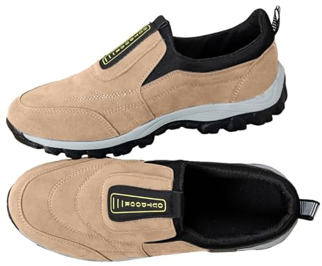 Zapatillas Hombre Verano Sin Cordones Slip on Zapatos Deportivos Sneakers Hombre Deporte Zapatos Caminar Ortopédicos Barefoot Zapatillas De Tenis De Deporte Ligeras Casuales para Correr Y Caminar
