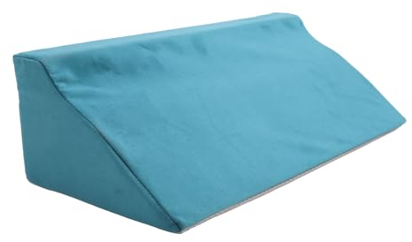 NEPPT Wedge Pillow for Body Positioning, Back Support, Pregnancy, Elevation, Alignment, Ankle Support, Leg Bolster - Blue
