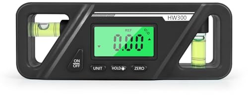 Digital vinkelmätare – digital gradskiva | digital gradskiva | vinkelmätare med magnetisk bas | träbearbetningsverktyg och tillbehör med LCD-display enkel visning nivelleringsverktyg