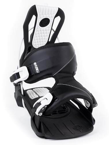 Flow Alpha LTD Black Snowboard Bindings (Black, Large)