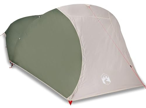 Tienda de campaña de cúpula para 4 personas, poliéster 185T impermeable con revestimiento de poliuretano, ideal para aventuras al aire libre y excursiones familiares, resistente y duradera
