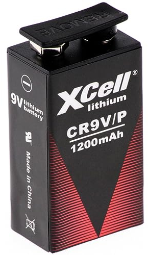 XCell 6AM6 - Pila (litio, 9 V, 1200 mAh)