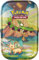 Pokémon 210-60497 Mini-Sammeldose Paldea Sfavillante TCG – Arboliva und Leafeon (Zwei Booster-Packs und EIN Blatt mit Aufklebern), italienische Ausgabe