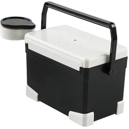 Angelfigur | Box- | Fischfigur | Angelzubehör | Taschen-Angelbox, Auto-Innenzubehör, Modell-Dekoration, Fahrzeug-Armaturenbrett-Ornament für LKW