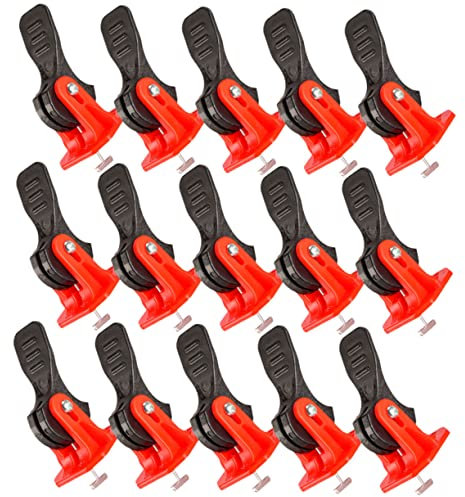 HOMSFOU 50pezzi Di Livellamento Per Piastrelle Strumento Per Pavimenti e Muri Utensile Di Livellamento Per Installazione Facile Da Usare Design Ripetibile e Duraturo