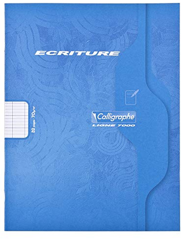 Calligraphe 1503C - Cahier Écriture 17x22cm 32p GC 3mm 12/12 70g